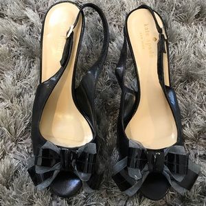 KATE SPADE ♠️- BOW FRONT SLING BACK HEEL
